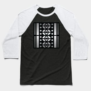 “Dimensional Wisdom” - V.1 Grey - (Geometric Art) (Dimensions) - Doc Labs Baseball T-Shirt